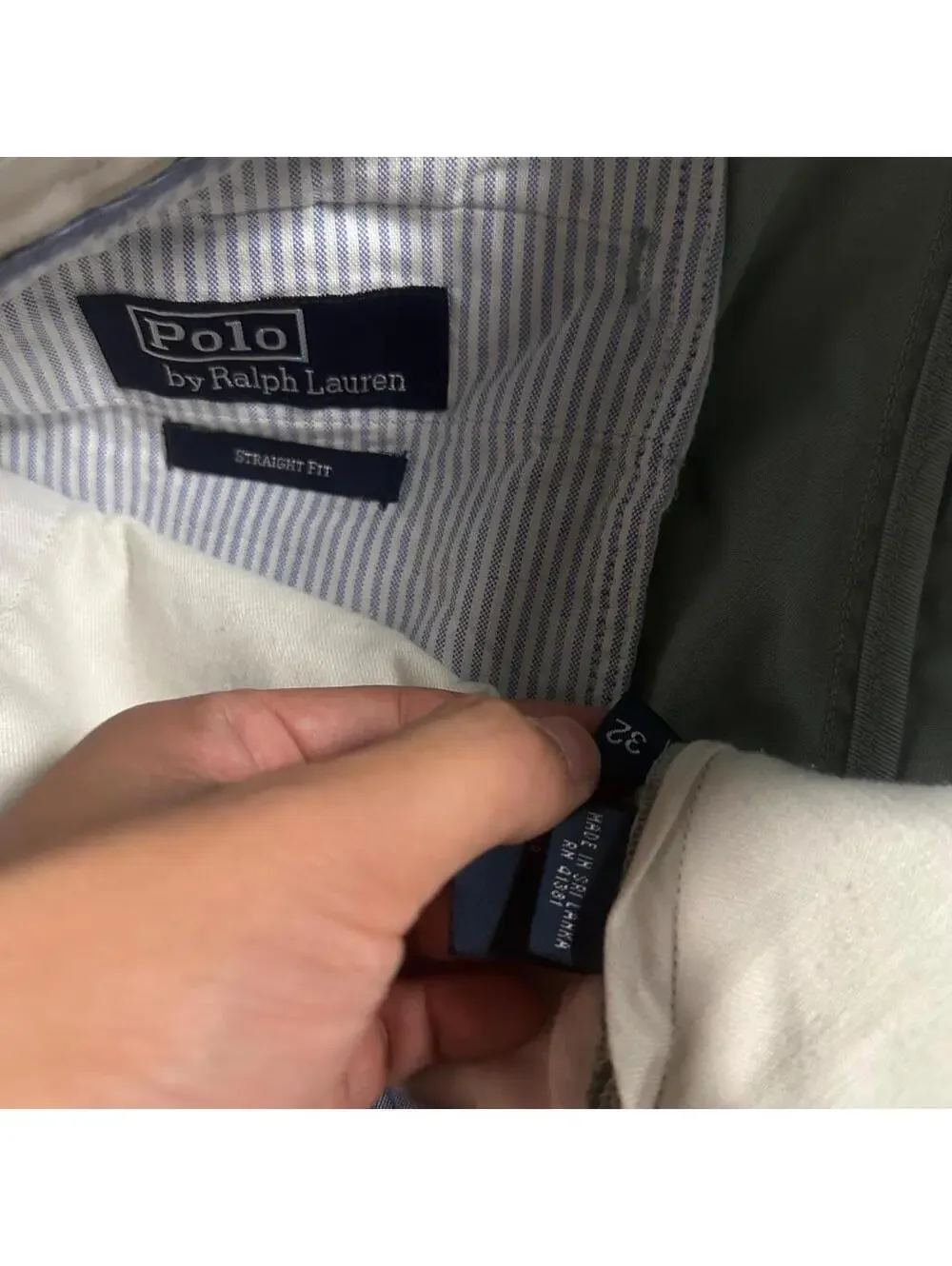 Vintage Polo Ralph Lauren Green Chino Summer Shorts - Great Condition!